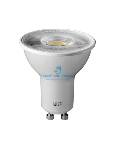 Wiva 12100265 Led spot gu10 6w 3k 100 wht