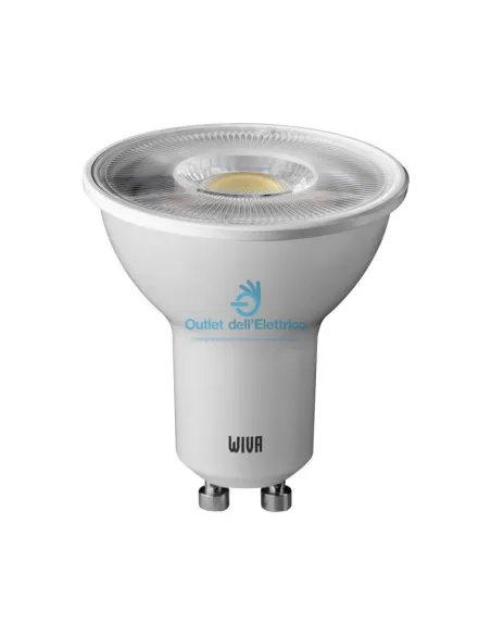 Wiva 12100265 Led spot gu10 6w 3k 100 white