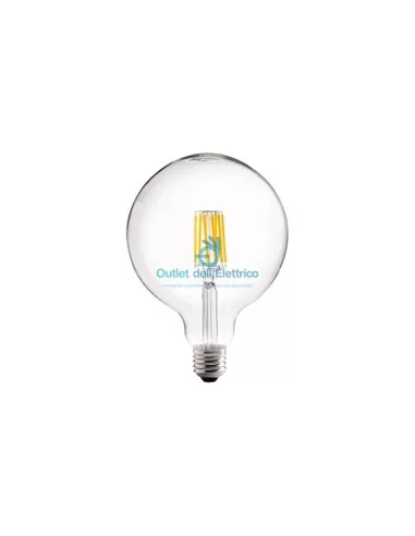 Wiva 12100560 Globo inalámbrico clear d 125 e27 8w 3000k