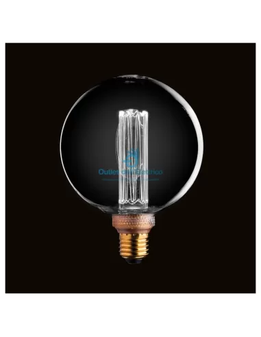 Wiva 12100662 Glasslight globe g200 smoke 4w2000k