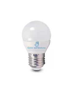 Duralamp CP4535W7F Sphère décodée e27 5w 230v 3000k