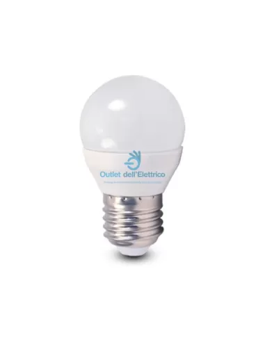 Duralamp CP4535W7F Esfera descolorida e27 5w 230v 3000k