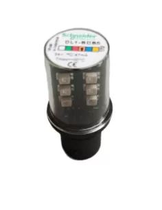 Schneider lampada led arancione ba15d 24v dl1bdb5