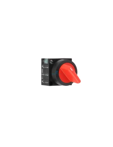 Siemens 3sb30002ha21 red lever selector switch, 2 fixed positions