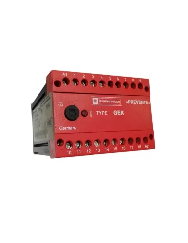 Schneider  gekb120vac modulo arresto emergenza 115vac
