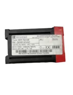 Module d'arrêt d'urgence Schneider GEKB120VAC 115 VCA 2