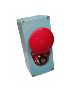 Boîtier d'urgence métallique Schneider xy2ap11