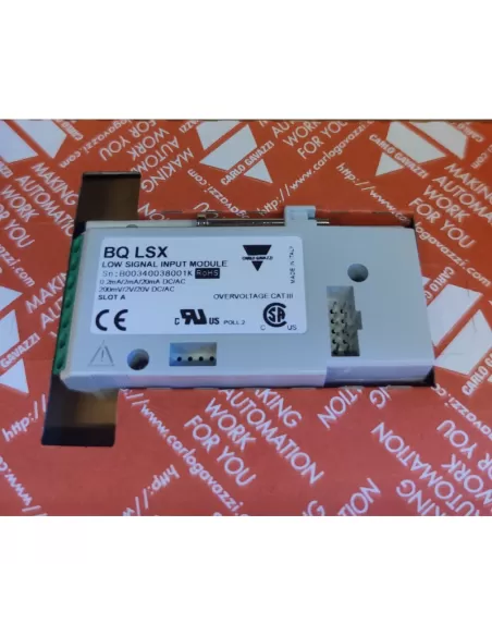 Gavazzi bqlsx input module 20ma//20v ac//dc