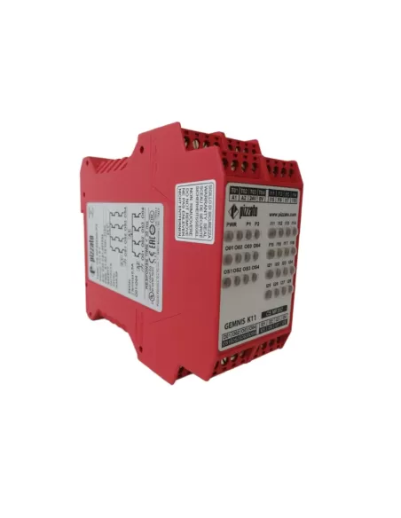 Pizzato cs mf202m0-p3 modulo multifunzione pre-programmato,  fino a sil 3 pl e categoria 4