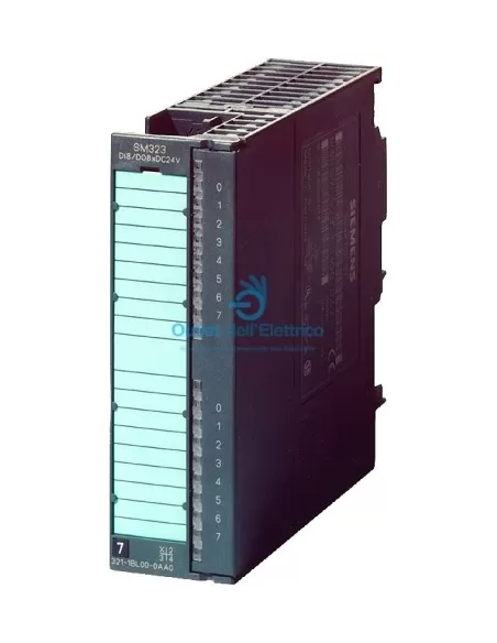 Siemens 6ES73231BH010AA0 Sm323, 8di/8do, 24 V CC, 0,5 A