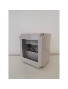 Abb 13160 graue Notrufzentrale 8 m IP55