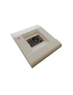Abb 12004 4-module IP40 flush-mounted switchboard without door