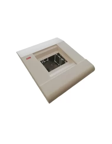 Abb 12004 4-module IP40 flush-mounted switchboard without door