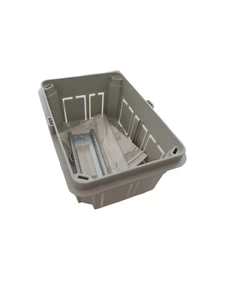 Tableau électrique encastré IP40 à 4 modules Abb 12004 sans porte