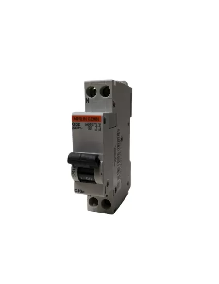Merlin gerin 17512 circuit breaker 1p n 32a 4.5k c 1mod c4