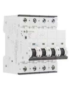 Siemens 5sy44085 4p 8a 10ka circuit breaker