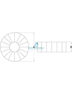 Zin0663 toroïde pri 230 V sec 12 V 201 VA 2