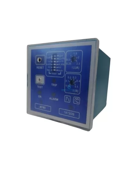 Relais différentiel à montage sur panneau Frer x72ds 72x72mm 0-115-230V CA