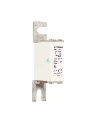 Fusible Siemens 3NE87271 Sitor GR 000 AR 250A 690V