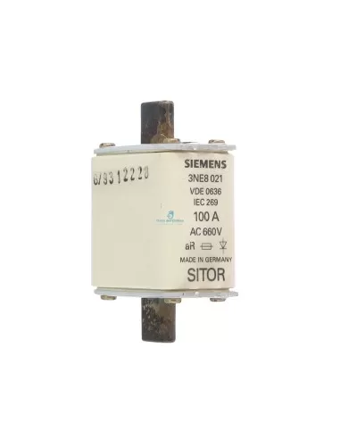 Fusible Siemens 3NE80211, groupe 00, 100 A, 690 V