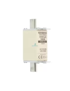 Fusible Siemens 3NA38368 NH 000 GL/GG 160 A 400 V CA