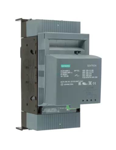 Siemens 3np11231bb22 fuse holder disconnector nh000 160a 40mm-32/ 70-mors.efm10
