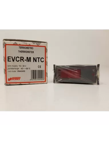 Thermomètre numérique Vemer VN440400 EVCR-M NTC -40 à 90 °C, 12-24 V CA/CC