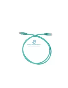 Cordon de brassage 3M Italia FQ100072252 Vol-6UP-L1 Cat 6 UTPPVC 1 m, turquoise