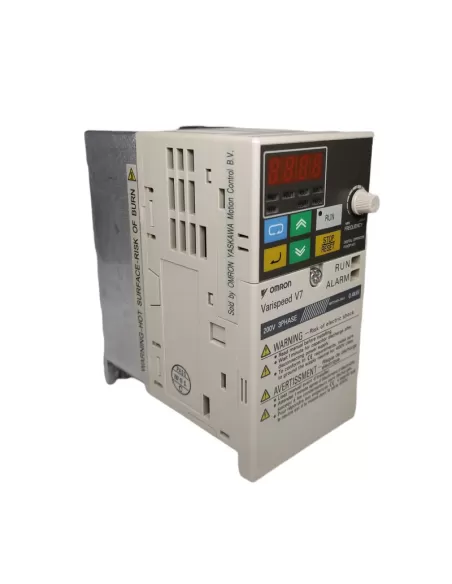 Onduleur Omron CIM-RV7AZ20P40B-1 - V7 0,55 kW 3 à 220 V triphasé
