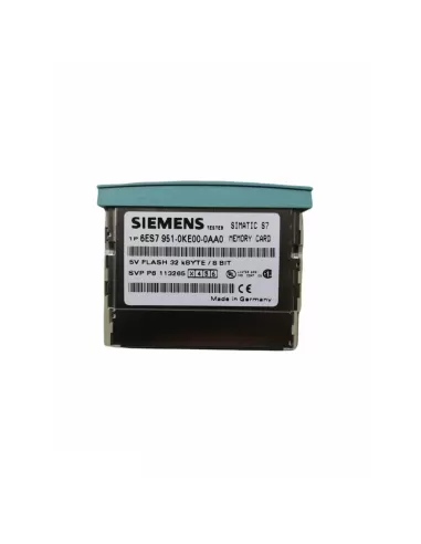 Siemens 6es79510ke000aa0 carte mémoire mc 951 flash eprom 32 Ko