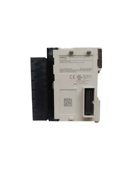 Omron cj1wda041sl-1720 plc- module 4ao v, i, spring