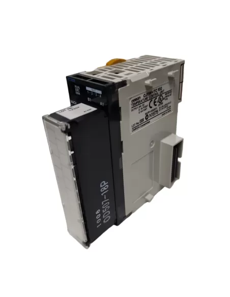 Omron cj1wtc102-143742 plc- modulo controllo temp 4ai pt100,do pnp
