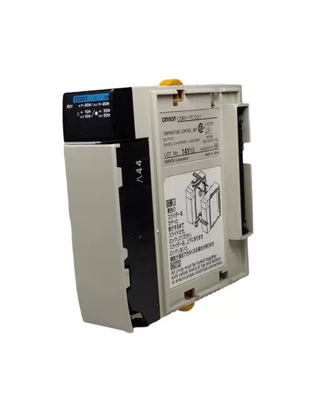 Omron cqm1tc001-135768 plc- reg  temp  2 loop, in j, k , do npn