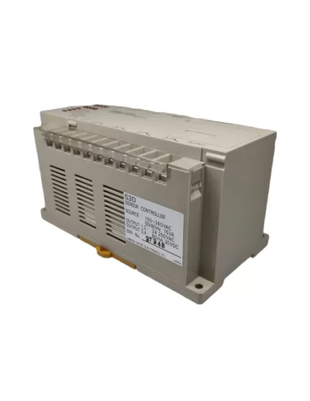 Omron s3d unita' di controllo in 110-240v out1,2 250vac out3,4 30vdc