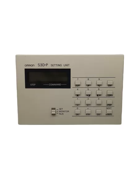 Omron s3d-p setting unit plc (pannello di programmazione)