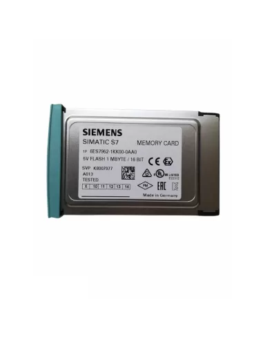 Siemens 6es79521kk000aa0 simatic s7, carte mémoire