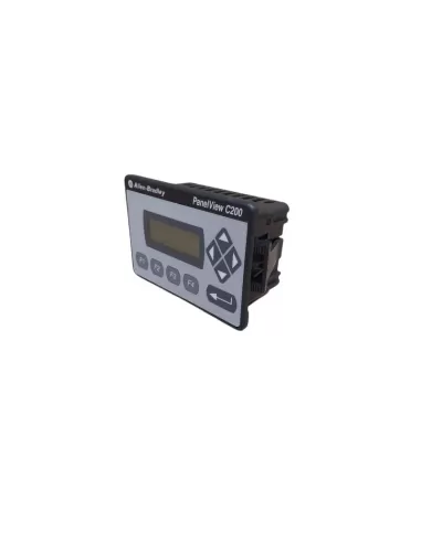 Rockwell 2711c-f2m panelview c200 monocromo 4 teclas