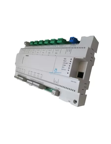Siemens pcx22.d automation station with 22 data points and bacnet on lontalk