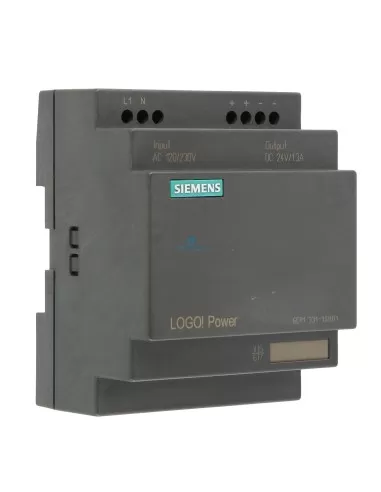 Siemens 6ep13311sh01 alimentatore 1,3a 120/230vac 24vdc