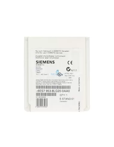 Siemens 6es79538lg200aa0 s7 micro memory card, 128kb