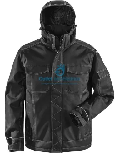 Fristads 113080940407l chaqueta de invierno prs negra