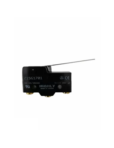 Micro-interrupteur à levier long z15g1701 15a 250vac exo m