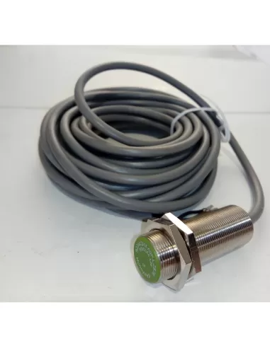 Interrupteur de proximité Honeywell 922AA3XM-A9P060LZ876, connecteur M18 15-55 Vcc PNP sans numéro de série, câble de 5 mm² et 6