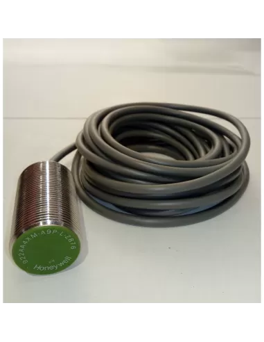 Honeywell 922aa4xm-a9p050lz876 Näherungssensor, M30 15–50 V DC, 3 Drähte, PNP, kein 10-mm-Kabel, 5 m
