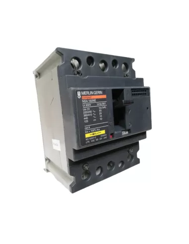 Merlin gerin 28282 nsa160ne fixed circuit breaker ant 3p//3r tm100d
