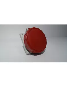 Prise encastrée inclinée Scame 417 1667, 3 broches, 16 A, IP67, 6H, 400 V