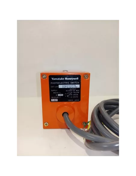 Honeywell 10fe5207a photoelectric sensor 5-82f 115vac with cable