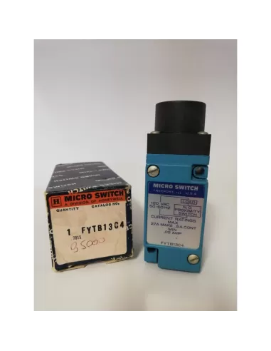 Capteur de fin de course Honeywell FYTB13C4, n° de série 12,7 mm, 120 Vca, 5 A