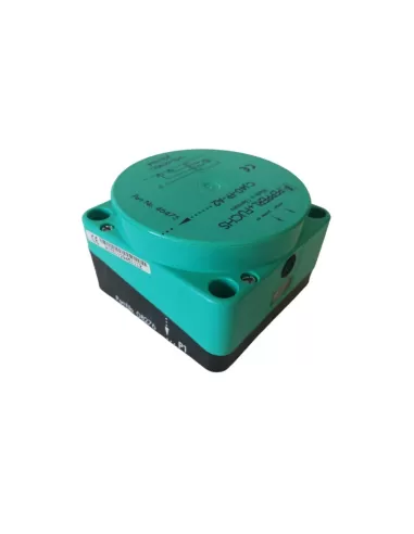 Capteur capacitif Pepperl Fuchs CJ40-FP-A2-P1, n° de série 40 mm, 10-60 Vcc, PNP, 4 fils, IP65