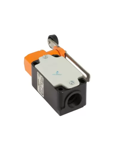 Interrupteur de fin de course à levier latéral réglable Siemens 3SE31201UW avec galet